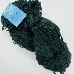 Dream In Color Yarn Starry Sock Weight Superwash Merino Green #18 Still Spruce